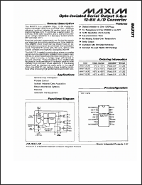 Click here to download MAX171BCPE Datasheet