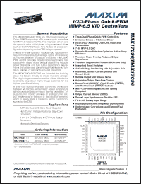 Click here to download MAX17030GTL+ Datasheet