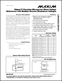 Click here to download LM4050_EM3-2.5 Datasheet