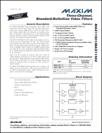 Click here to download MAX11501 Datasheet