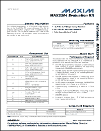 Click here to download MAX2204 Datasheet