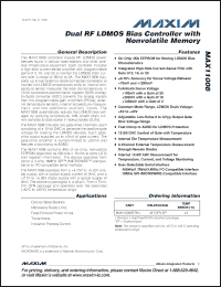 Click here to download MAX11008 Datasheet