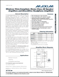 Click here to download MAX9789 Datasheet