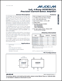 Click here to download MAX9938FEBS Datasheet