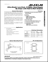 Click here to download MAX4351 Datasheet