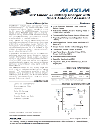 Click here to download MAX8814ETA+ Datasheet