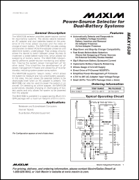Click here to download MAX1538 Datasheet