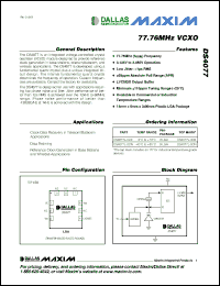 Click here to download DS4077 Datasheet