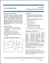 Click here to download DS1337C- Datasheet