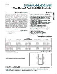Click here to download DS3992Z-09P+T Datasheet