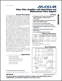 Click here to download MAX9508AEE Datasheet