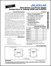 Click here to download MAX9064EBS Datasheet