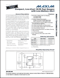 Click here to download MAX17044 Datasheet