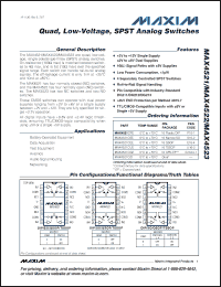 Click here to download MAX4522D Datasheet