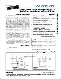 Click here to download MAX9225 Datasheet