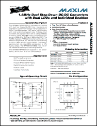 Click here to download MAX8667ETECQ+ Datasheet