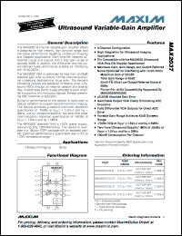 Click here to download MAX2037CCQ-TD Datasheet