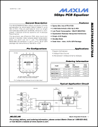 Click here to download MAX3784AUTE Datasheet