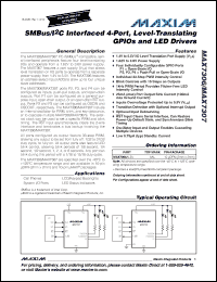 Click here to download MAX7306ALB Datasheet