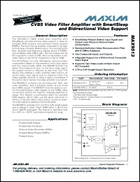 Click here to download MAX9513AEE Datasheet