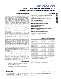 Click here to download MAX9967BQCCQ Datasheet