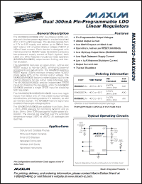 Click here to download MAX8634ELA Datasheet