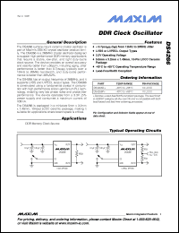 Click here to download DS4266P+ Datasheet