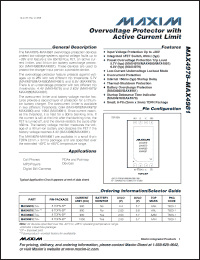 Click here to download MAX4981ETA Datasheet