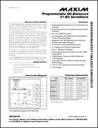 Click here to download MAX9209_07 Datasheet