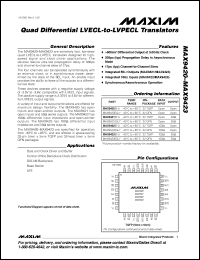 Click here to download MAX9420 Datasheet