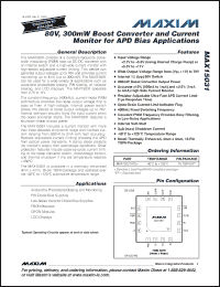 Click here to download MAX15031ATE+ Datasheet