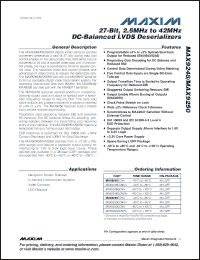 Click here to download MAX9250 Datasheet