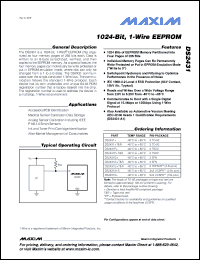 Click here to download DS2431_08 Datasheet