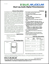 Click here to download DS1882E-050+ Datasheet