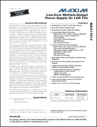 Click here to download MAX17014ETM+ Datasheet