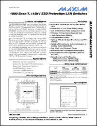 Click here to download MAX4892E Datasheet