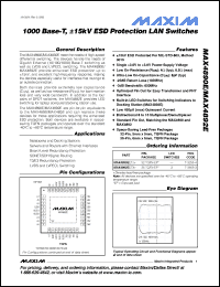 Click here to download MAX4890EETJ Datasheet