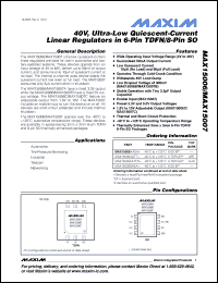 Click here to download MAX15006AATV Datasheet