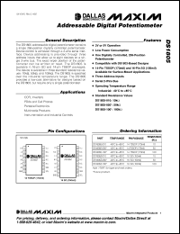 Click here to download DS1805Z-100 Datasheet