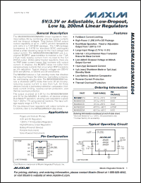 Click here to download MAX884D Datasheet