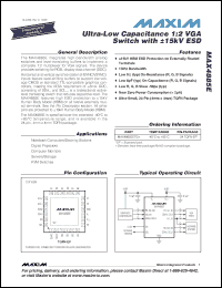 Click here to download MAX4885EETG+ Datasheet