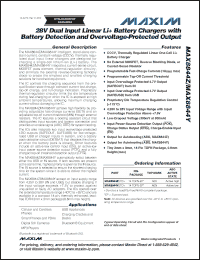 Click here to download MAX8844Y Datasheet
