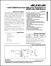 Click here to download MAX3341EEBE Datasheet