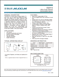 Click here to download DS2413_08 Datasheet