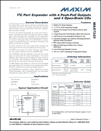 Click here to download MAX7323AEE Datasheet