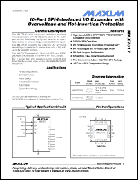 Click here to download MAX7317 Datasheet