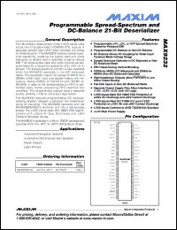 Click here to download MAX9232EUM Datasheet