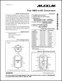 Click here to download MX536AJ Datasheet