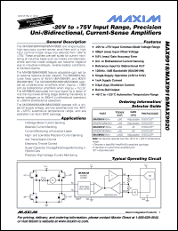 Click here to download MAX9918 Datasheet