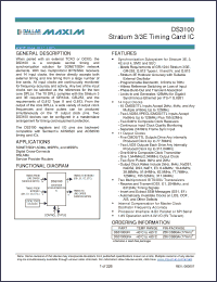 Click here to download DS3100GN Datasheet
